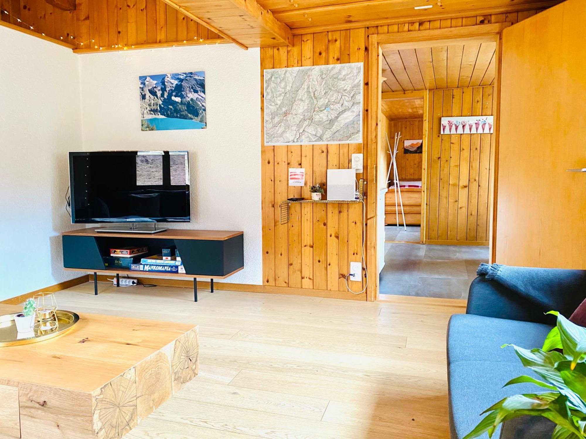 Cozy Apartment In Vintage House In Kandersteg Exterior photo